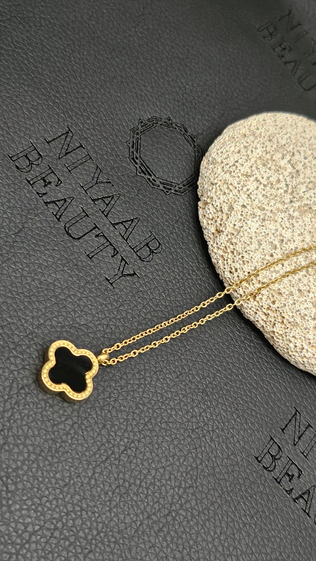 Four leaf clover necklace