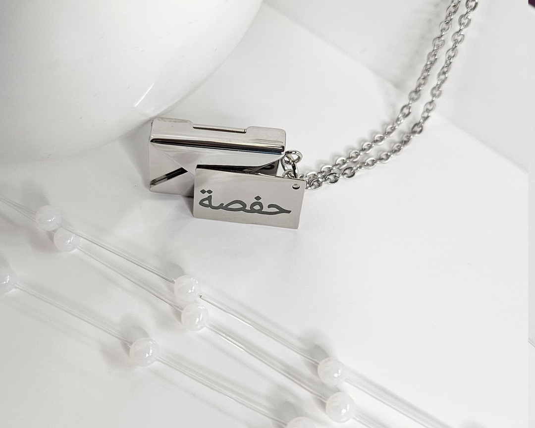 Hidden Message Envelope Necklace
