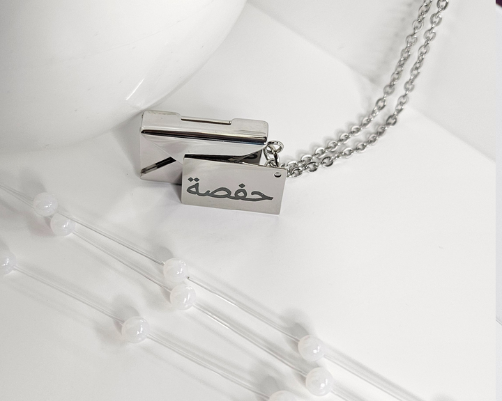 Hidden Message Envelope Necklace