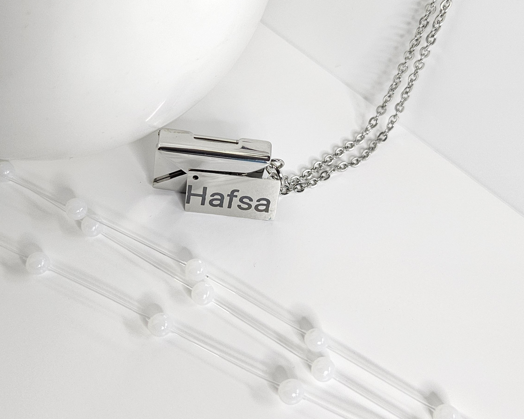 Hidden Message Envelope Necklace